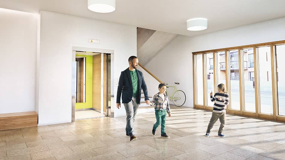 Consider taking the stairs if you are physically able to – it’s a fun, healthy, and energy-saving alternative to riding the lift or escalator.